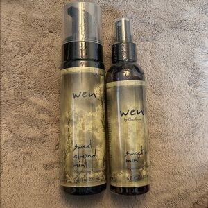 Wen Sweet Almond Mint Mousse & replenishing mist bundle - never opened